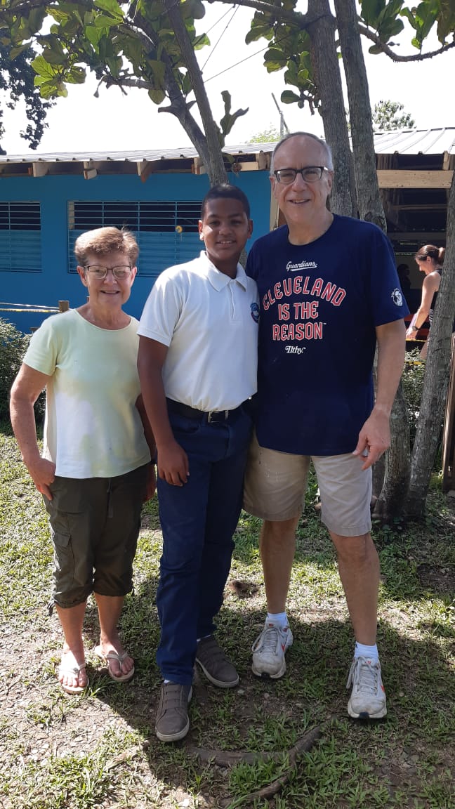 Nelsons and Sponsored Student.jpg