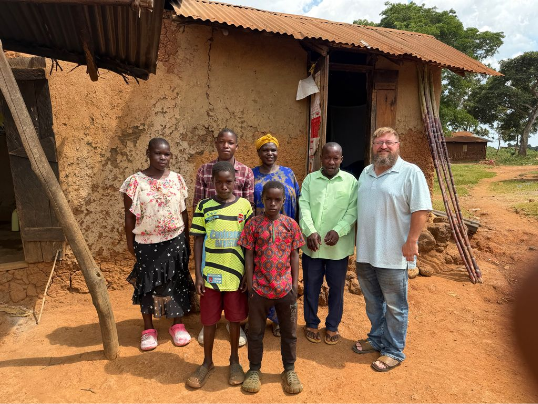 Pastor Paul Kyakuwa and his family