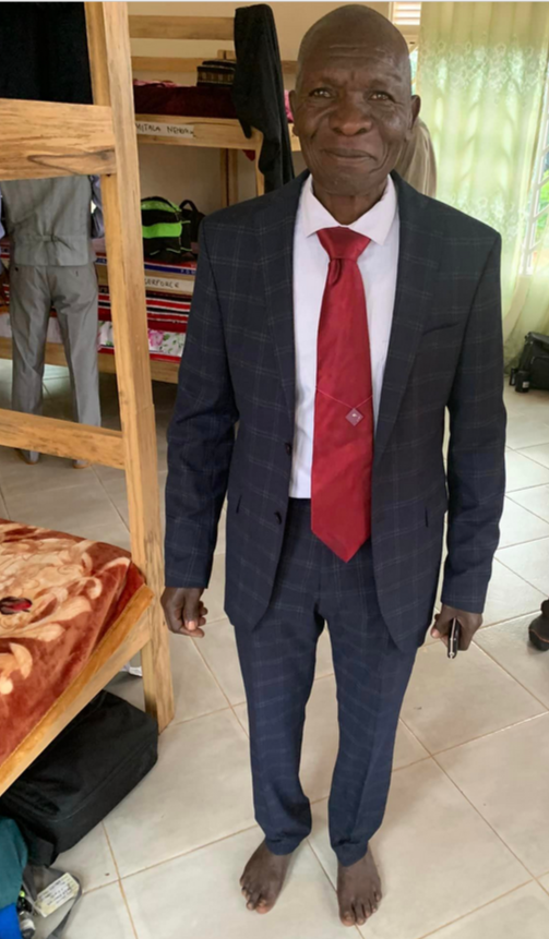 Family photograph of Pastor Simon Peter Wabwire