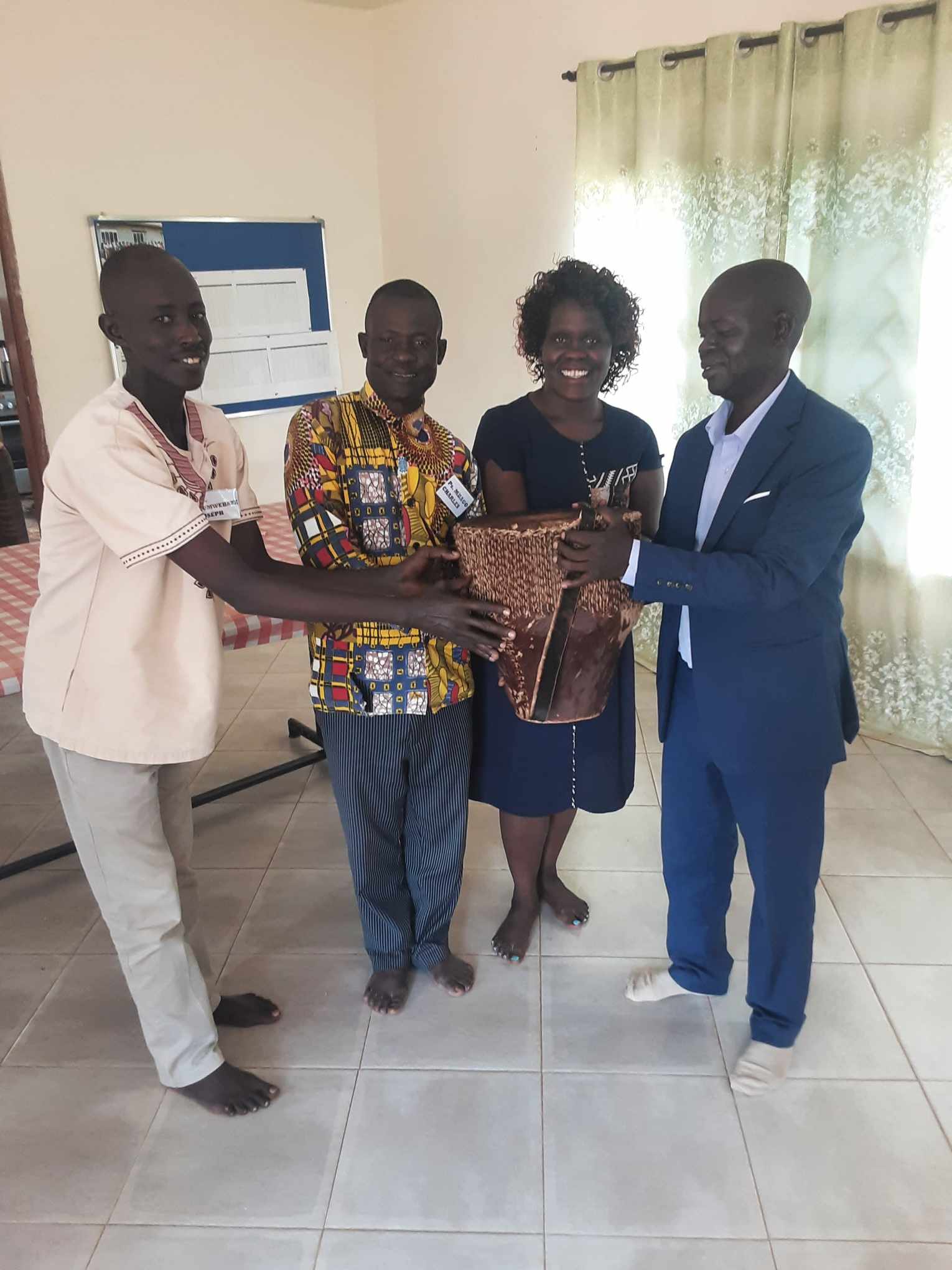 Pastor Ali Lugwiri and family