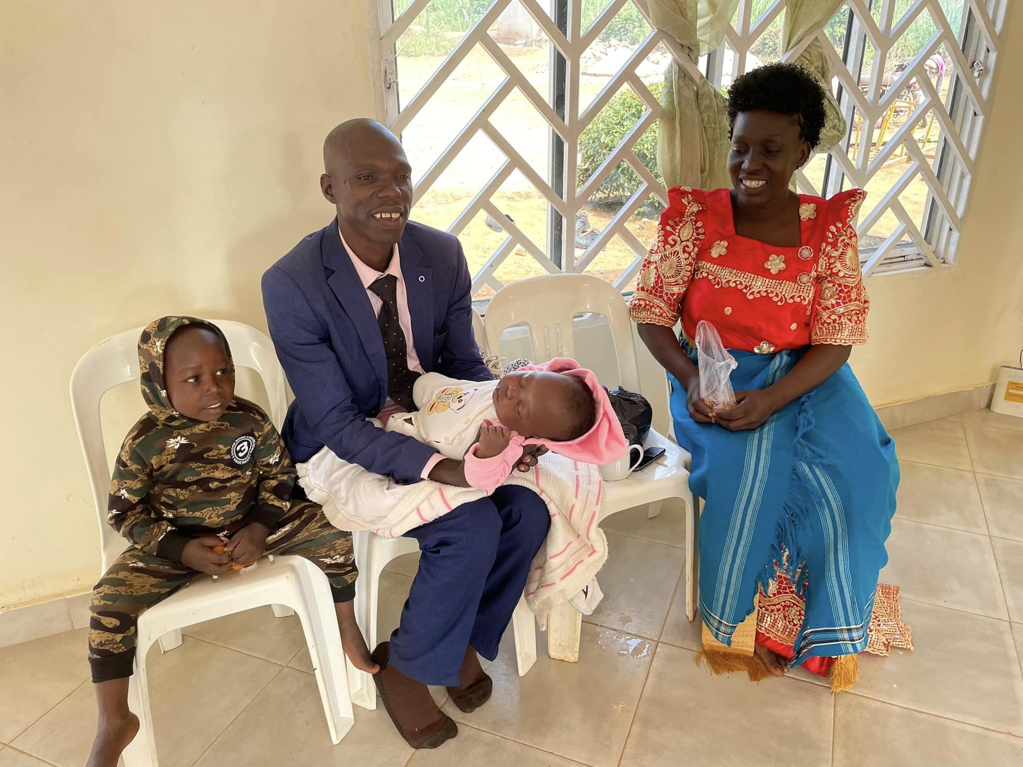 Pastor David Ziraba family photograph