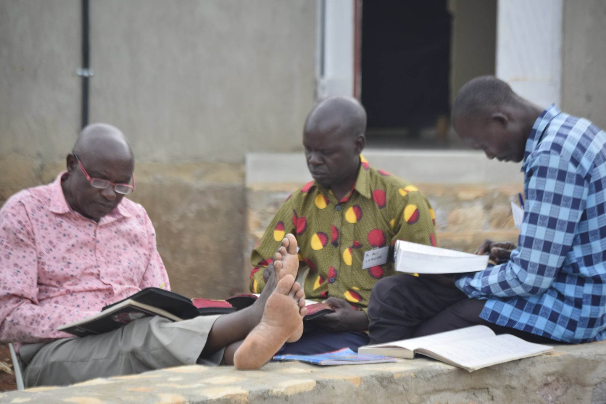 Pastors participating in RPI biblical training