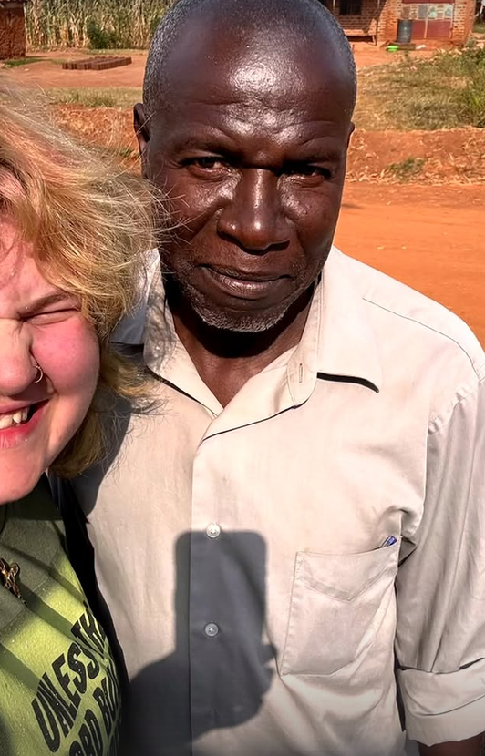 Pastor Sosan and Anna sharing fun moments