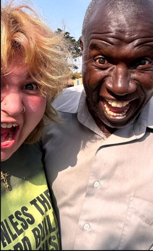 Pastor Sosan and Anna sharing fun moments