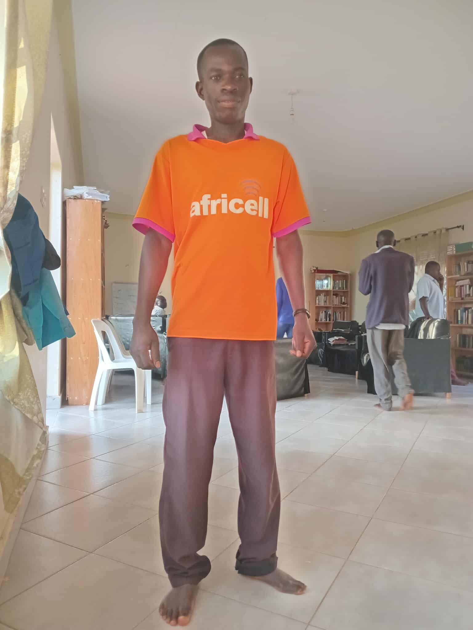 Pastor Mesach's recovery journey — after photograph